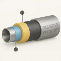 پوشش خارجی لوله(لوله در لوله)