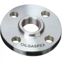 فلنج رزوه‌ای دنده ای کربن استیل